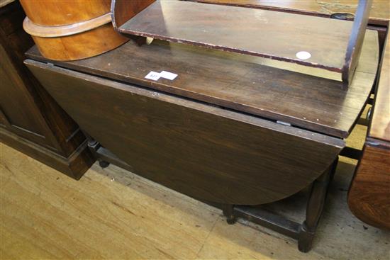 Oak oval  gateleg table